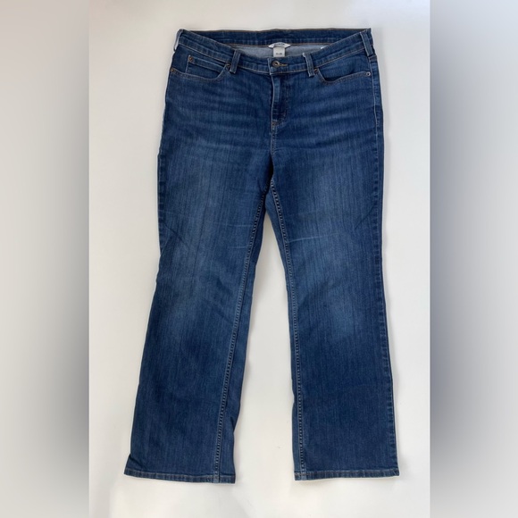Duluth Trading Company Women's Daily Denim Bootcut Mid Rise Jeans Size 12 - Picture 1 of 10